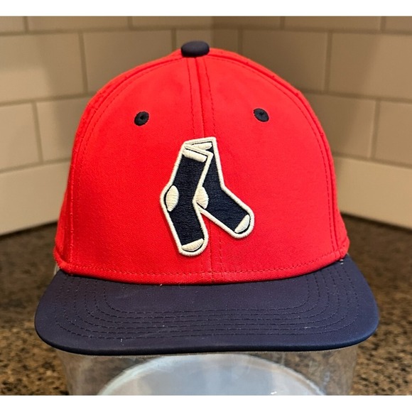 The Prospects League Boston Red Sox The‎ Game Pro Cap Hat Red Stretch Fit XS - Picture 1 of 9
